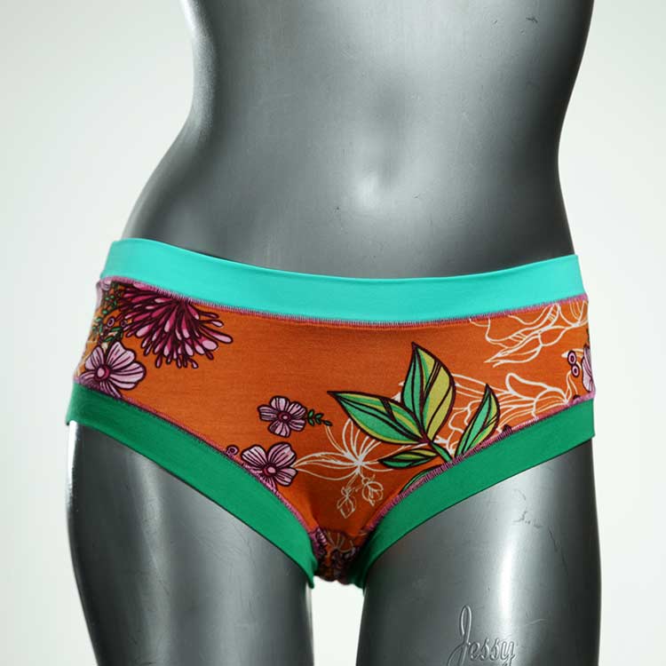 farbige attraktive süße günstige Panty aus Biobaumwolle, Unterwäsche für Damen