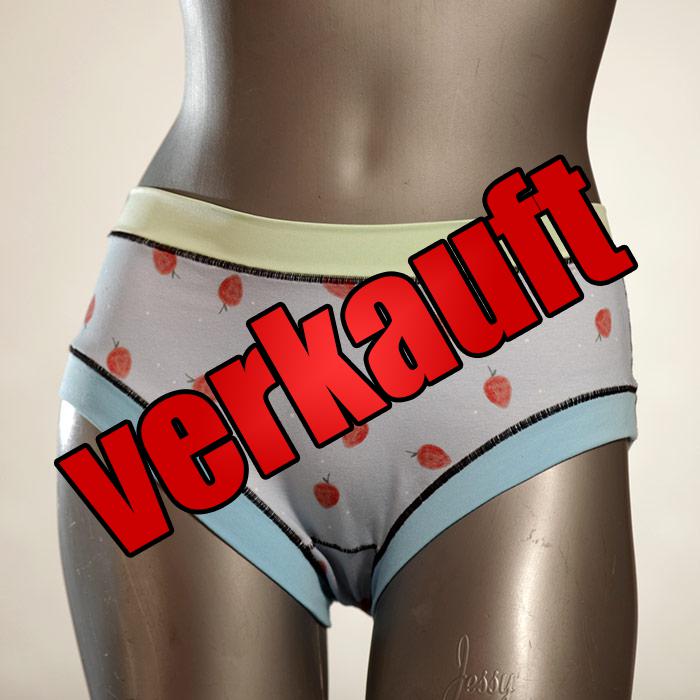  GOTS-zertifizierte preiswerte bunte Panty - Slip - Unterhose aus Biobaumwolle für Damen