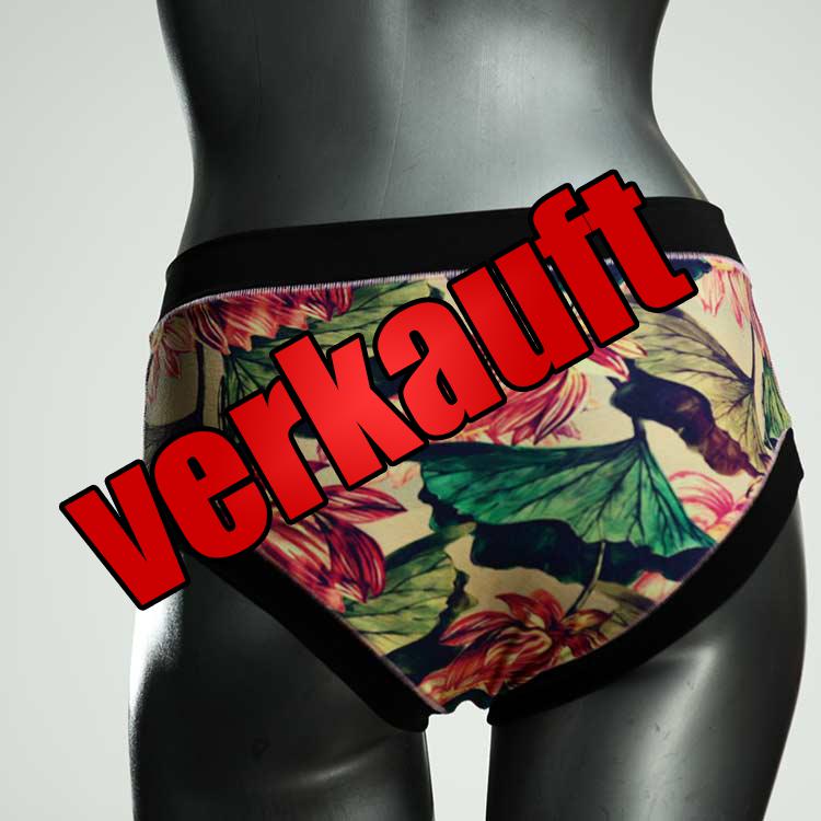 süße bunte sexy gemusterte Panty aus Biobaumwolle, Unterwäsche für Damen