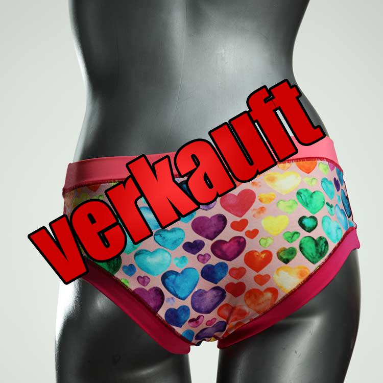 attraktive schöne bunte farbige Panty aus Biobaumwolle, Unterwäsche für Damen