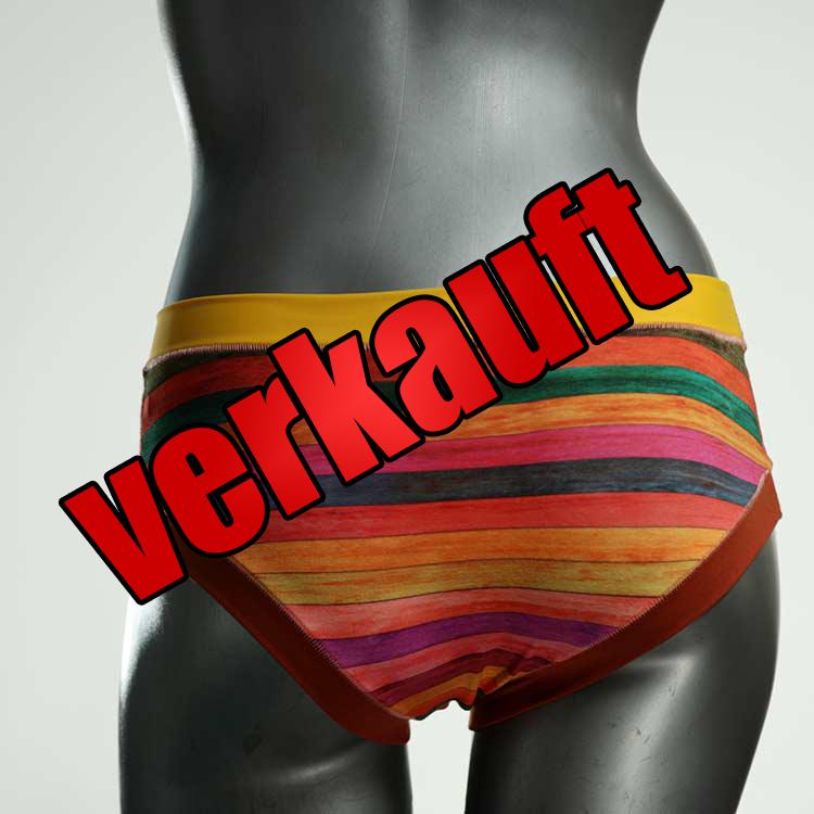 farbige günstige bunte attraktive Panty aus Biobaumwolle, Unterwäsche für Damen