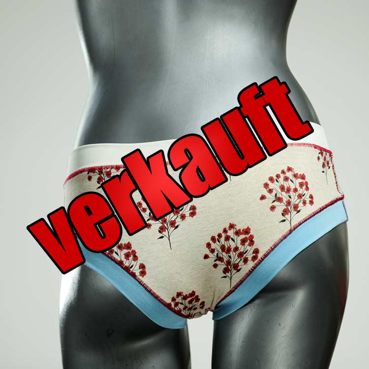 ökologische schöne sexy gemusterte Panty aus Biobaumwolle, Unterwäsche für Damen