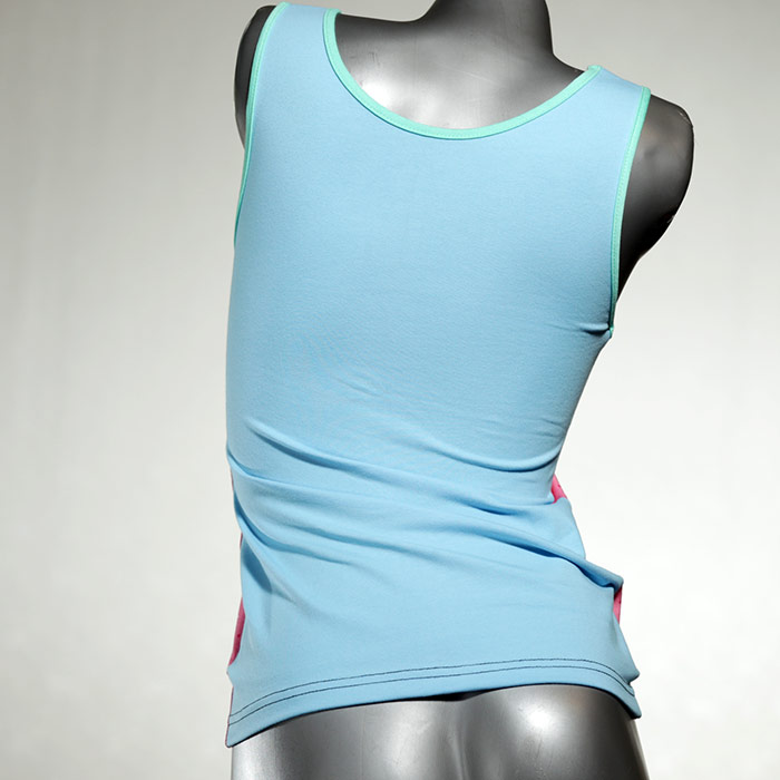 preiswerte attraktive bunte süße Top aus Biobaumwolle, Unterhemd für Damen thumbnail