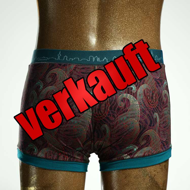 bunter sexy nachhaltiger preiswerter Herrenshort, Unterwäsche aus Baumwolle für Herren