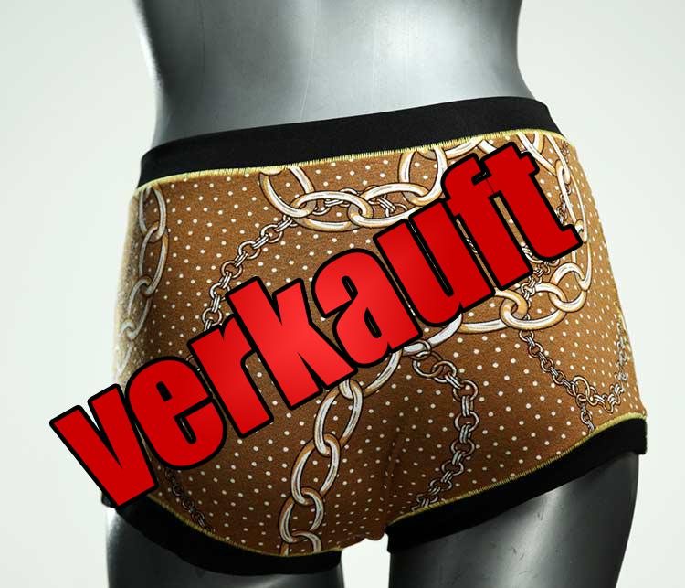 schöne bunte nachhaltige preiswerte High waist Hotpant aus Baumwolle, Unterwäsche für Damen