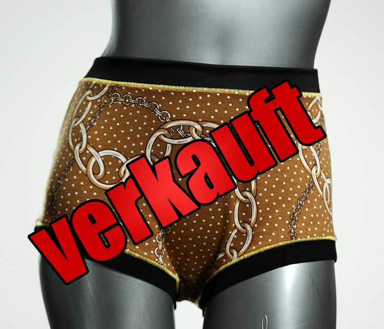 schöne bunte nachhaltige preiswerte High waist Hotpant aus Baumwolle, Unterwäsche für Damen