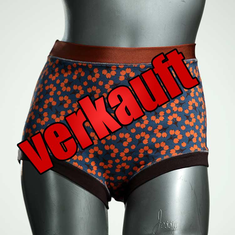 attraktive ökologische sexy günstige High waist Hotpant aus Baumwolle, Unterwäsche für Damen