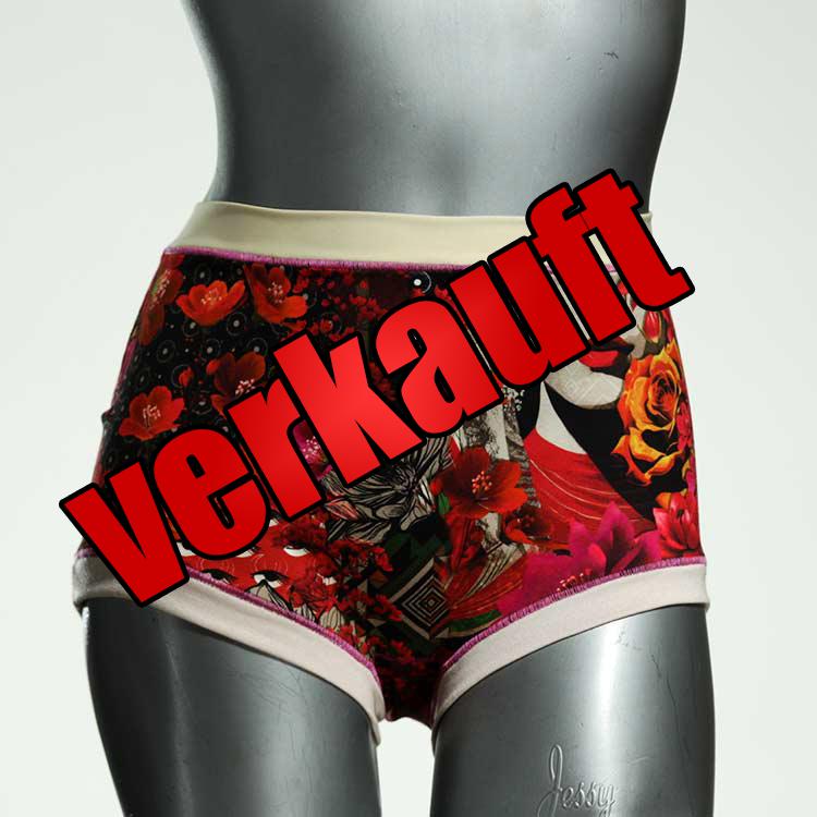 ökologische preiswerte nachhaltige bequeme High waist Hotpant aus Baumwolle, Unterwäsche für Damen