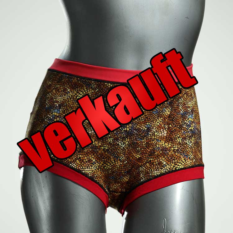 bequeme süße handgemachte bunte High waist Hotpant aus Baumwolle, Unterwäsche für Damen