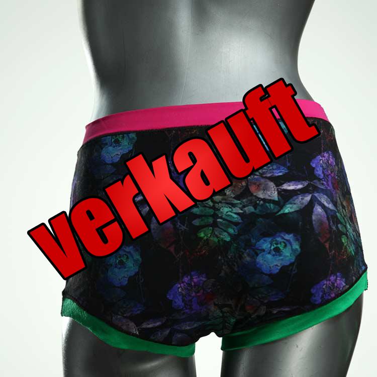 nachhaltige attraktive bequeme farbige High waist Hotpant aus Baumwolle, Unterwäsche für Damen