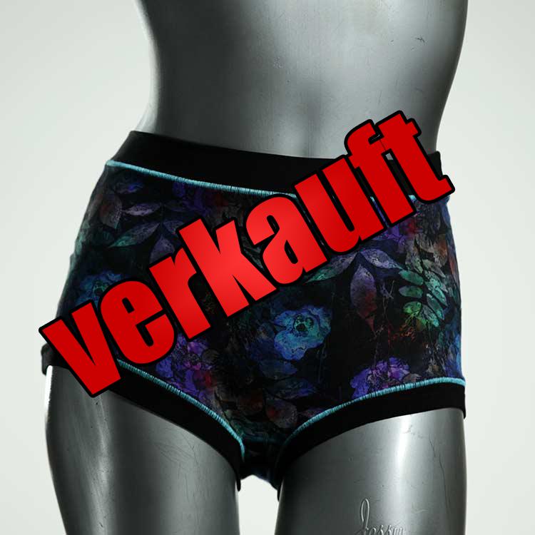 ökologische attraktive bunte sexy High waist Hotpant aus Baumwolle, Unterwäsche für Damen