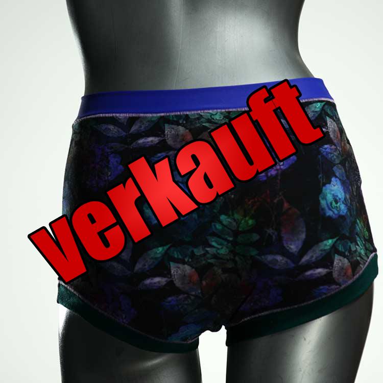 süße schöne nachhaltige gemusterte High waist Hotpant aus Baumwolle, Unterwäsche für Damen