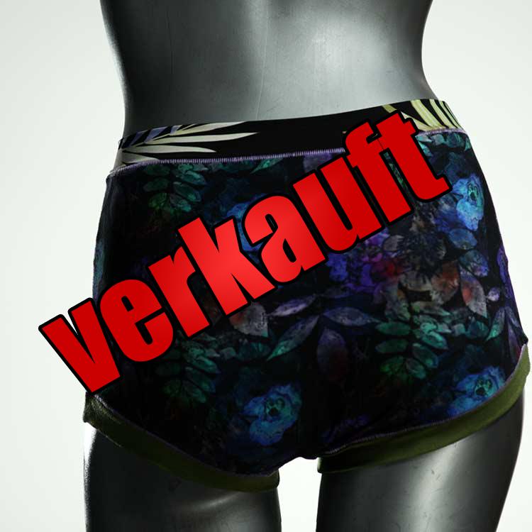 schöne süße nachhaltige günstige High waist Hotpant aus Baumwolle, Unterwäsche für Damen