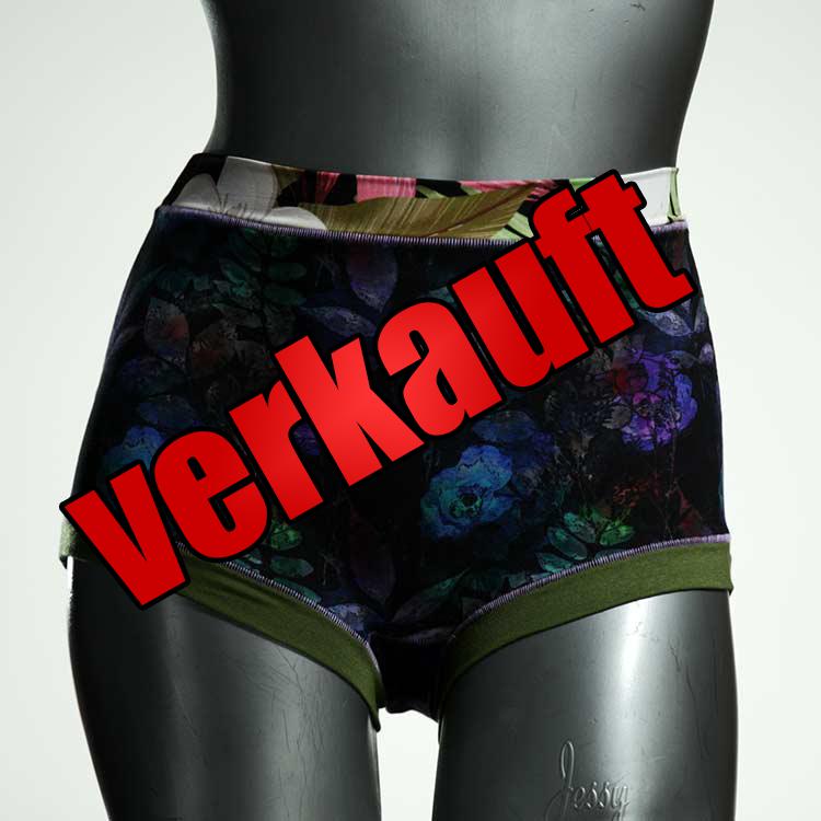 schöne süße nachhaltige günstige High waist Hotpant aus Baumwolle, Unterwäsche für Damen