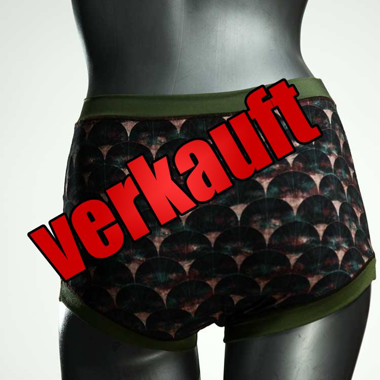 farbige preiswerte günstige handgemachte High waist Hotpant aus Baumwolle, Unterwäsche für Damen