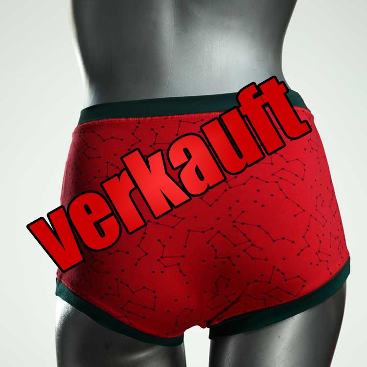 handgemachte attraktive preiswerte ökologische High waist Hotpant aus Baumwolle, Unterwäsche für Damen