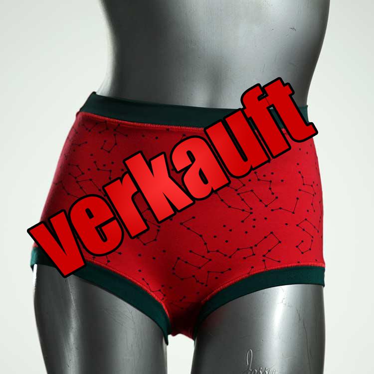 handgemachte attraktive preiswerte ökologische High waist Hotpant aus Baumwolle, Unterwäsche für Damen