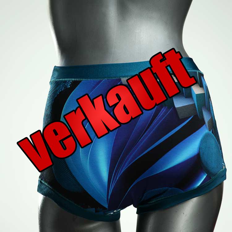 gemusterte attraktive farbige süße High waist Hotpant aus Baumwolle, Unterwäsche für Damen