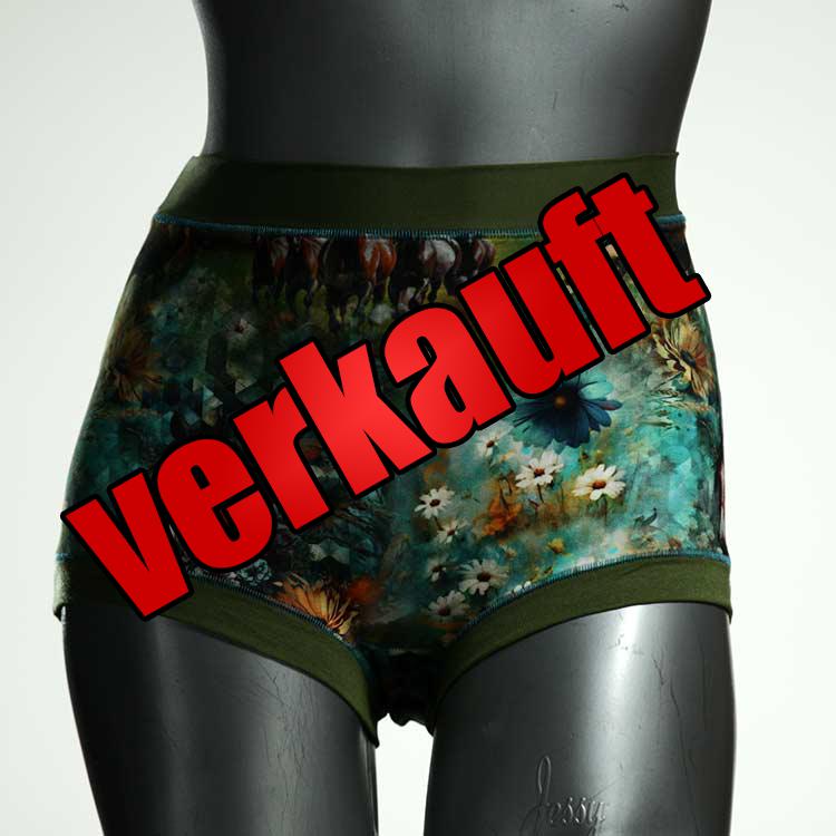 bequeme schöne attraktive nachhaltige High waist Hotpant aus Baumwolle, Unterwäsche für Damen