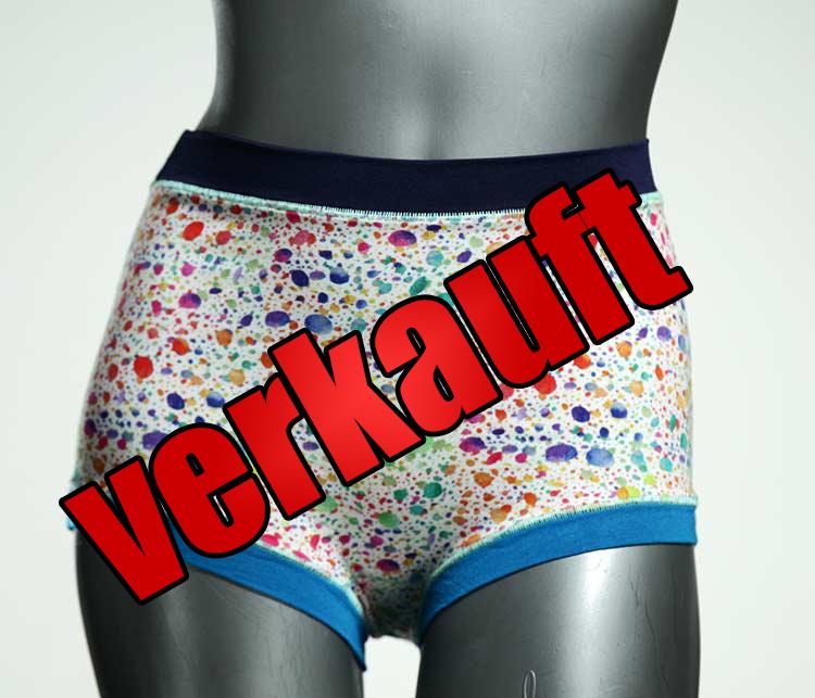 sexy schöne nachhaltige farbige High waist Hotpant aus Baumwolle, Unterwäsche für Damen