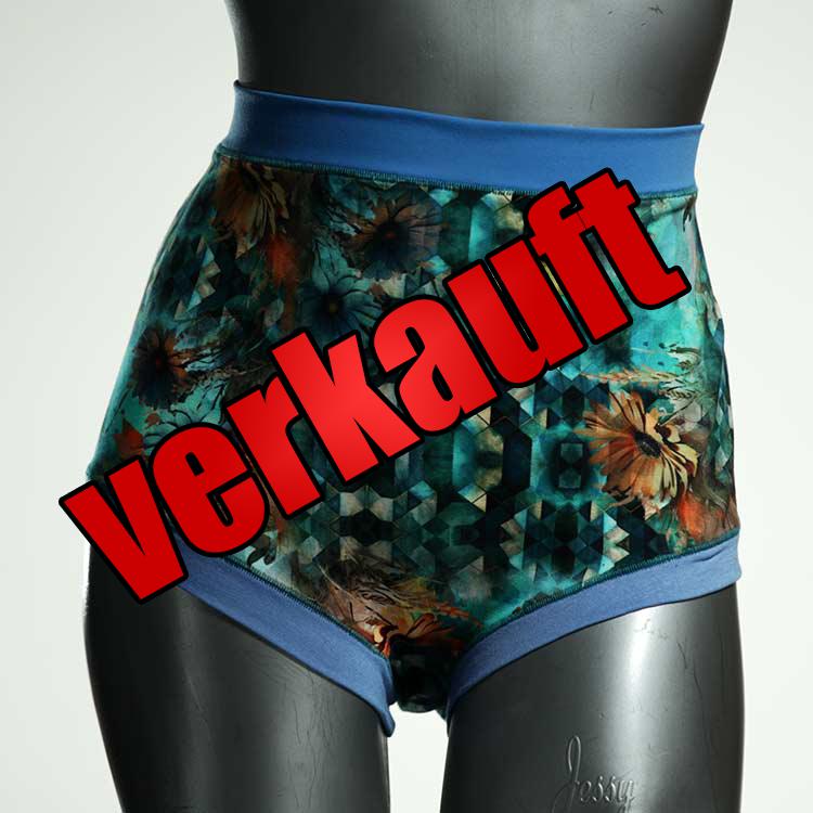 bunte schöne farbige süße High waist Hotpant aus Baumwolle, Unterwäsche für Damen