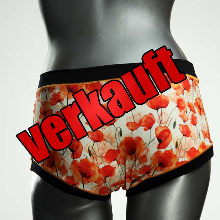 günstige bunte gemusterte bequeme Hotpant aus Baumwolle, Unterwäsche für Damen