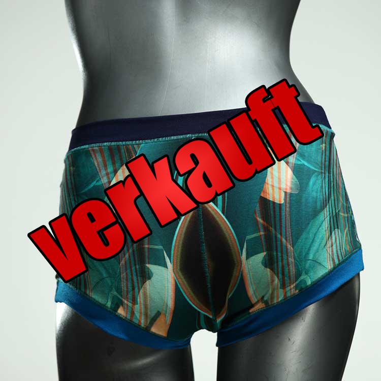 günstige farbige sexy ökologische Hotpant aus Baumwolle, Unterwäsche für Damen