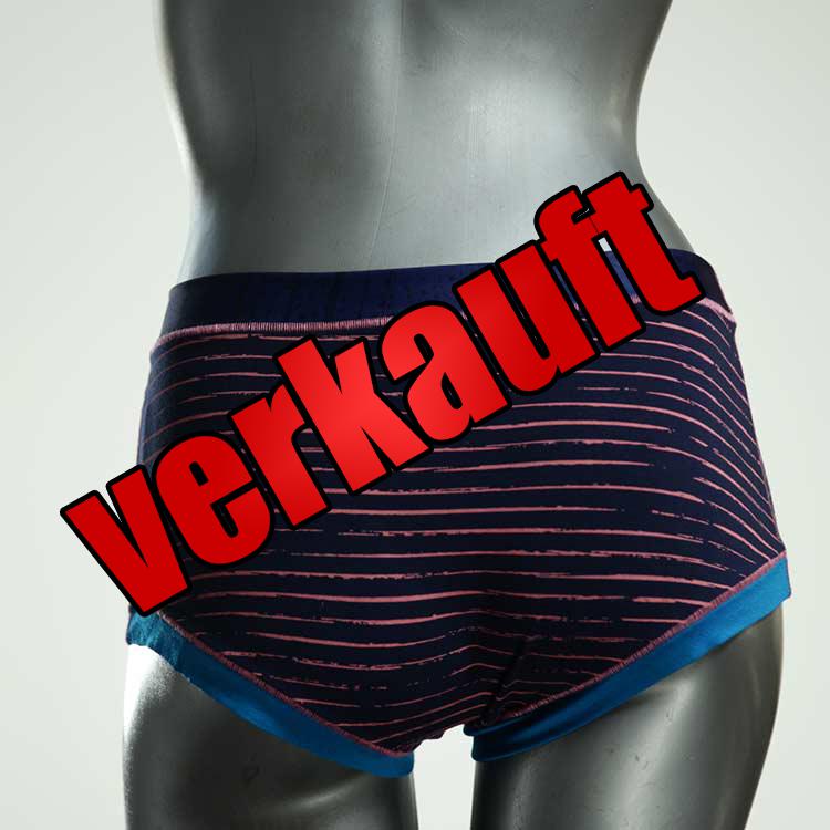 attraktive ökologische nachhaltige gemusterte Hotpant aus Baumwolle, Unterwäsche für Damen