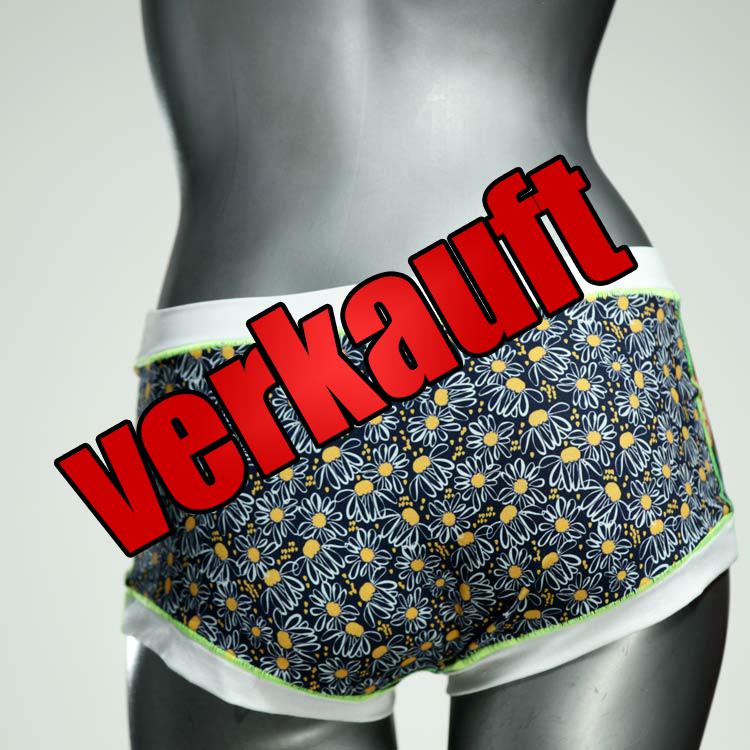 farbige bequeme gemusterte sexy Hotpant aus Baumwolle, Unterwäsche für Damen