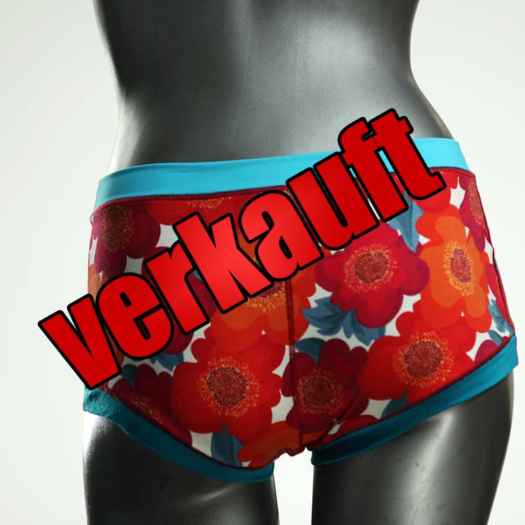 bunte bequeme nachhaltige attraktive Hotpant aus Baumwolle, Unterwäsche für Damen