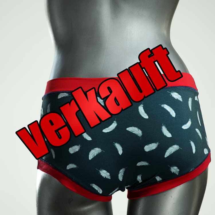 günstige ökologische bunte bequeme Hotpant aus Baumwolle, Unterwäsche für Damen