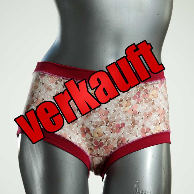 bunte nachhaltige bequeme schöne Hotpant aus Baumwolle, Unterwäsche für Damen