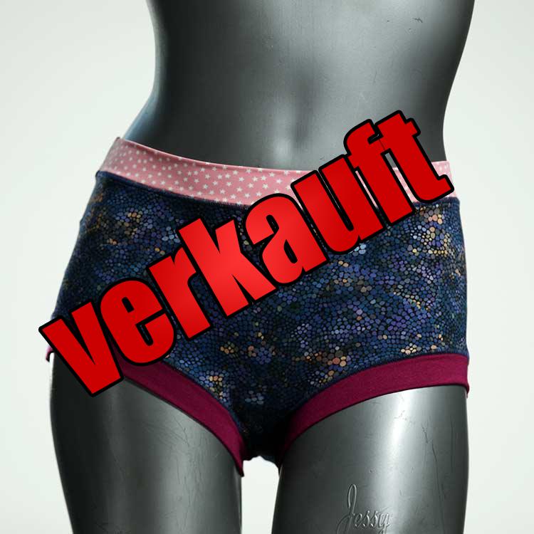 gemusterte farbige bequeme handgemachte Hotpant aus Baumwolle, Unterwäsche für Damen