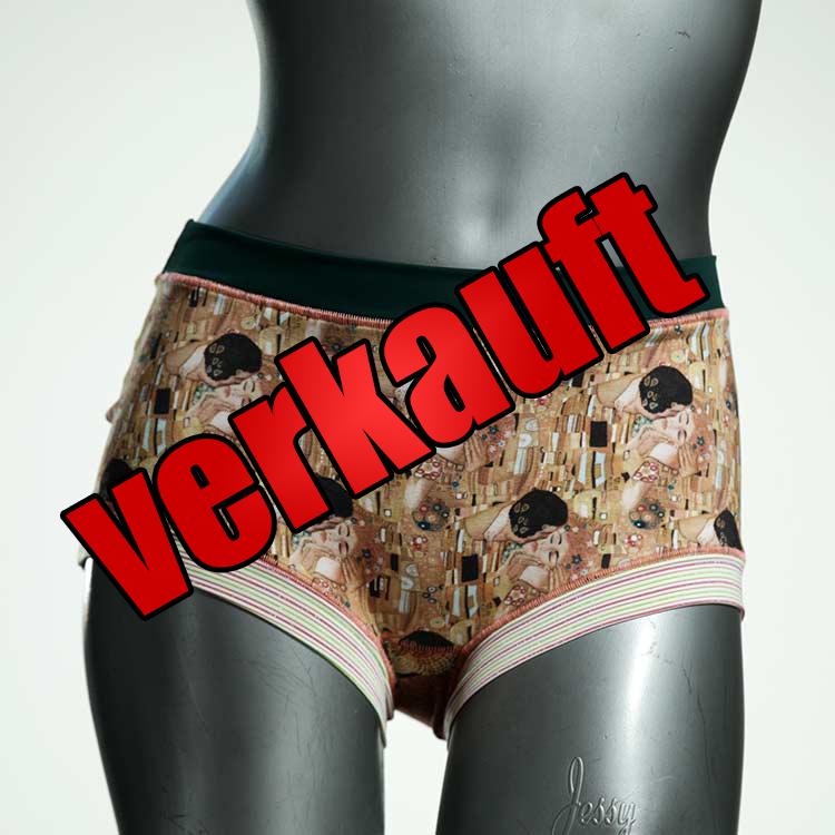 schöne farbige bunte bequeme Hotpant aus Baumwolle, Unterwäsche für Damen