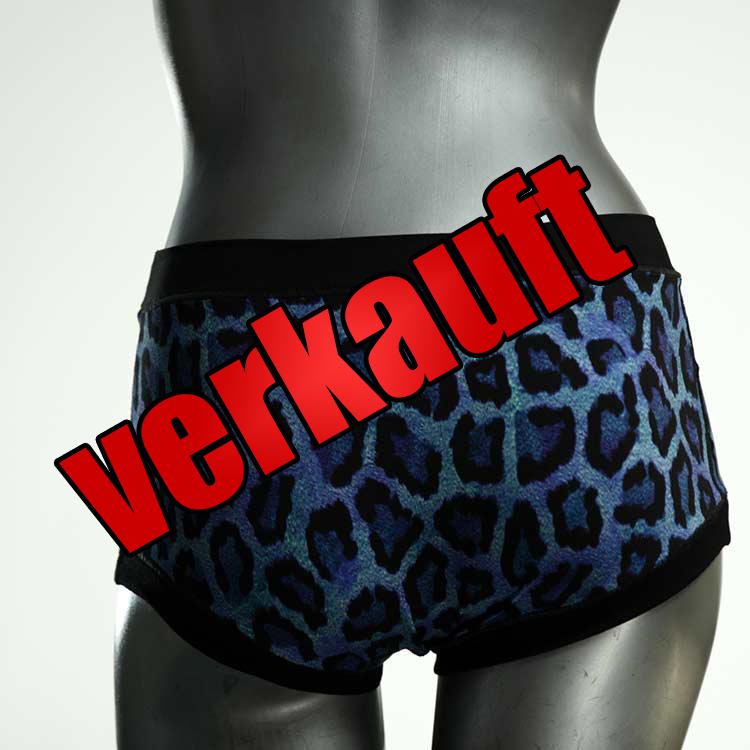 handgemachte bunte ökologische gemusterte Hotpant aus Baumwolle, Unterwäsche für Damen