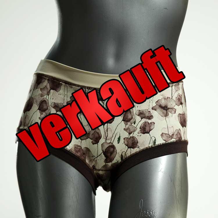 bequeme handgemachte süße gemusterte Hotpant aus Baumwolle, Unterwäsche für Damen