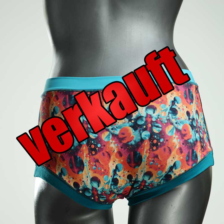 nachhaltige bunte schöne günstige Hotpant aus Baumwolle, Unterwäsche für Damen