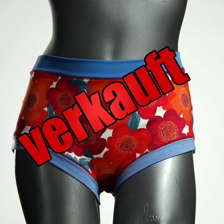 attraktive gemusterte nachhaltige bunte Hotpant aus Baumwolle, Unterwäsche für Damen