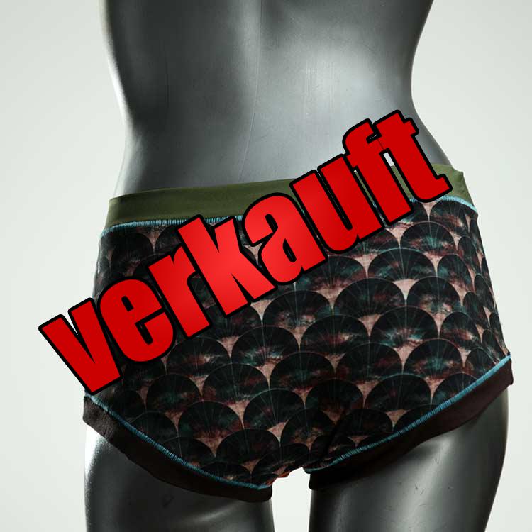 schöne gemusterte sexy bunte Hotpant aus Baumwolle, Unterwäsche für Damen