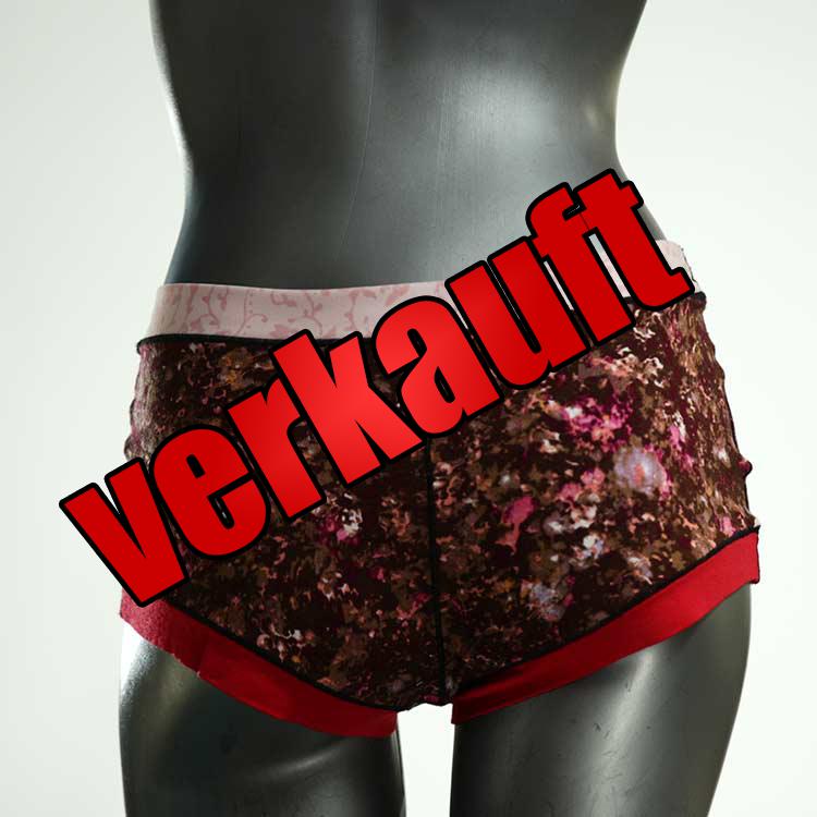 farbige günstige handgemachte preiswerte Hotpant aus Baumwolle, Unterwäsche für Damen