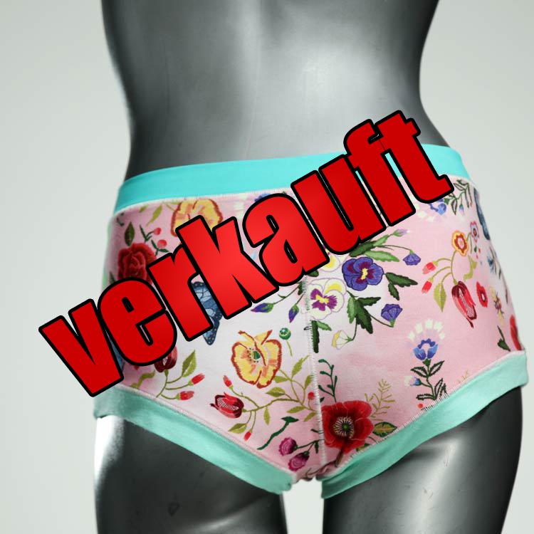 handgemachte nachhaltige sexy schöne Hotpant aus Baumwolle, Unterwäsche für Damen