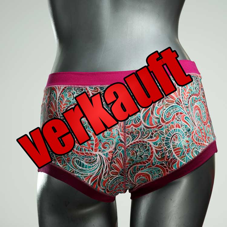 günstige nachhaltige sexy farbige Hotpant aus Baumwolle, Unterwäsche für Damen
