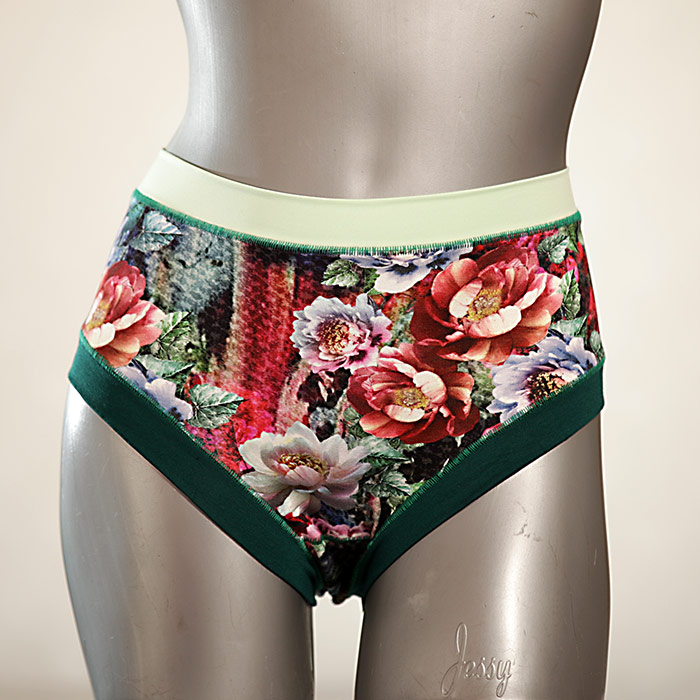  reizende schöne gemusterte Panty - Unterhose - Slip aus Baumwolle für Damen thumbnail