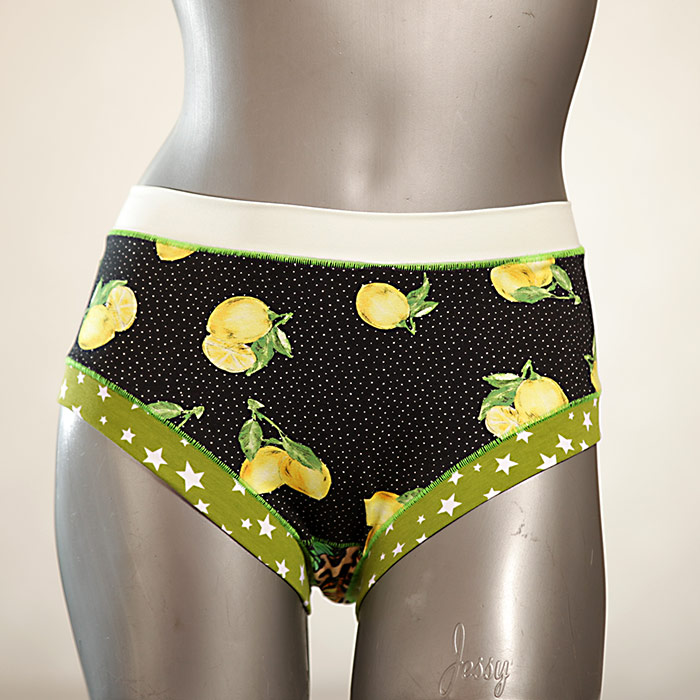  schöne nachhaltige einzigartige Panty - Unterhose - Slip aus Baumwolle für Damen thumbnail