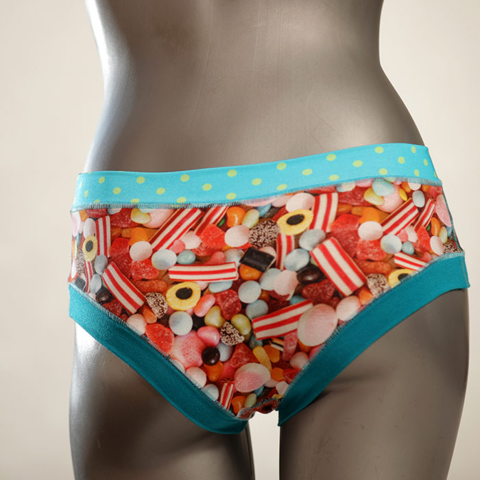  schöne nachhaltige gemusterte Panty - Unterhose - Slip aus Baumwolle für Damen thumbnail