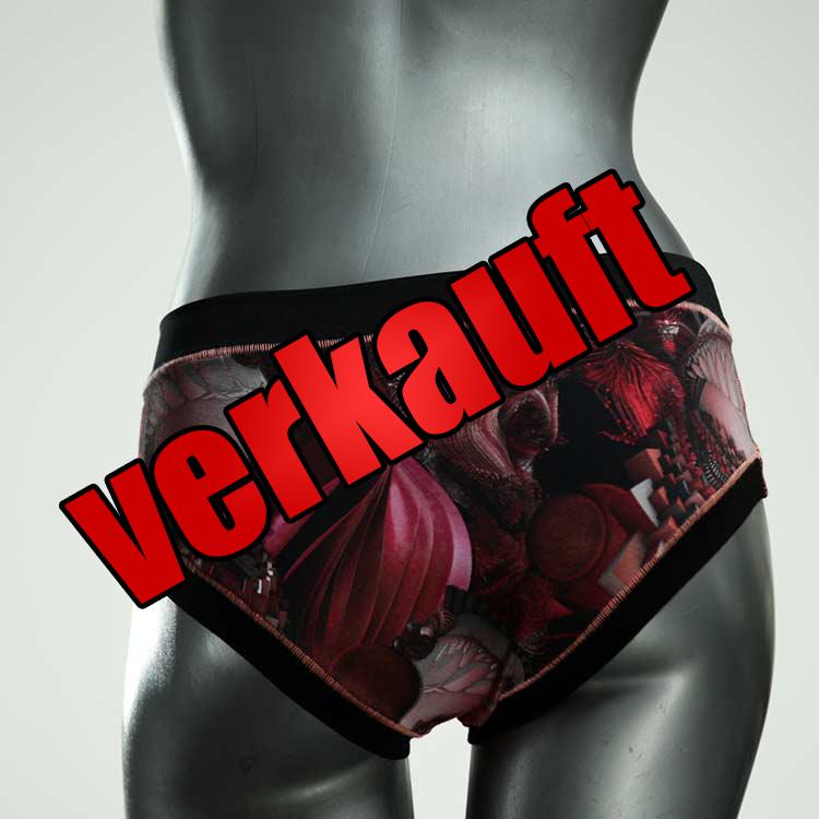 bunte ökologische handgemachte sexy Panty aus Baumwolle, Unterwäsche für Damen