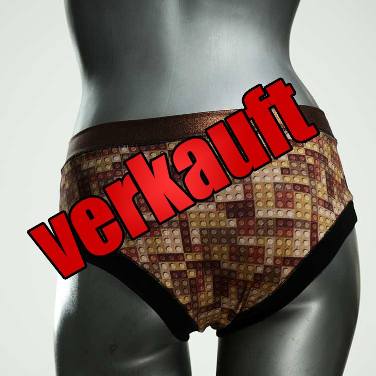 sexy ökologische attraktive bunte Panty aus Baumwolle, Unterwäsche für Damen