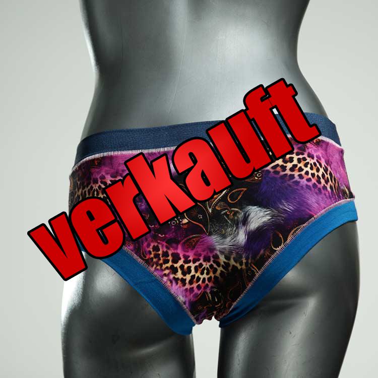 sexy farbige handgemachte bunte Panty aus Baumwolle, Unterwäsche für Damen