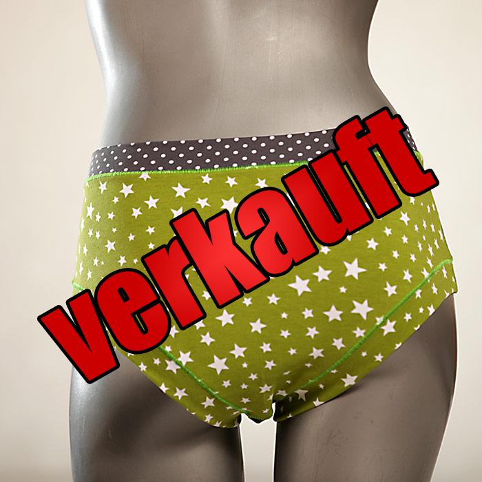  bequeme gemusterte einzigartige Panty - Unterhose - Slip aus Baumwolle für Damen