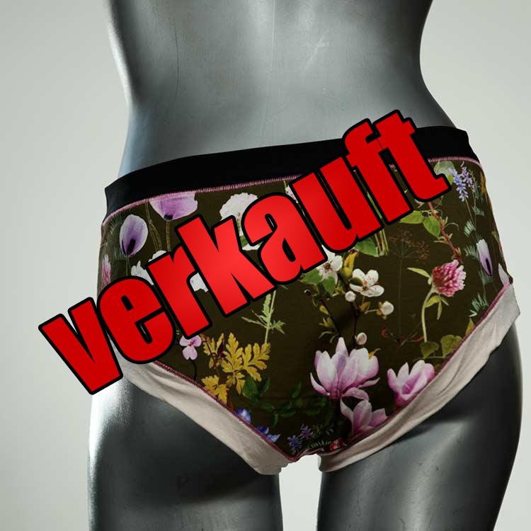 preiswerte bequeme gemusterte handgemachte Panty aus Baumwolle, Unterwäsche für Damen